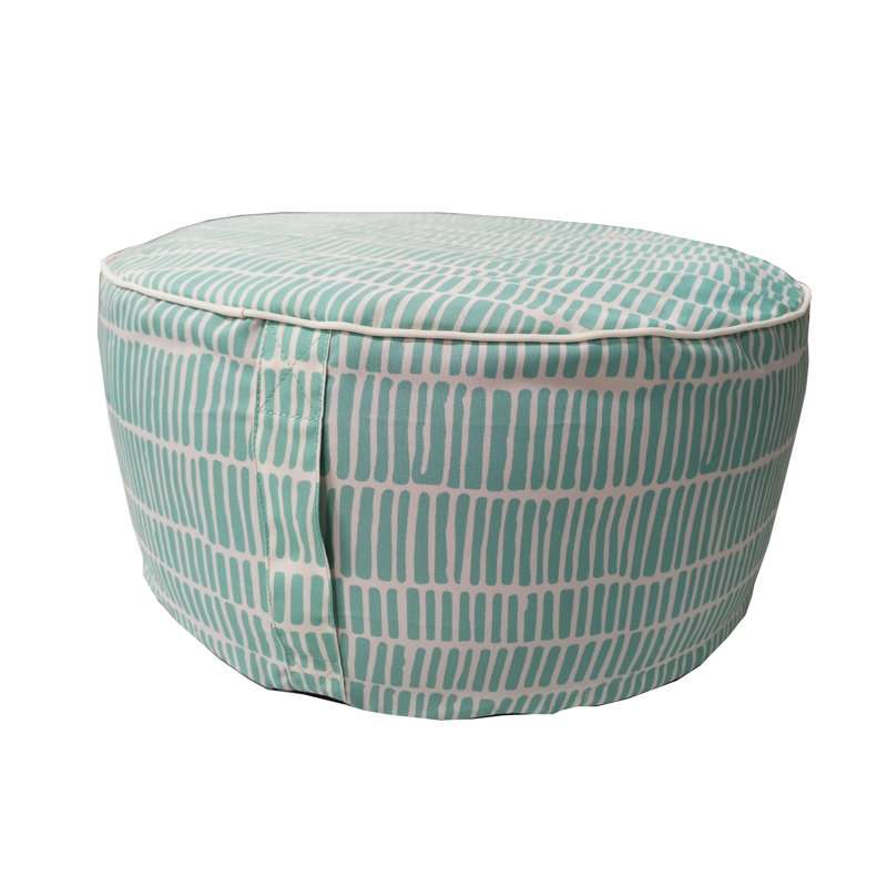 iH casadécor Outdoor Ottoman with Cushion & Reviews | Wayfair